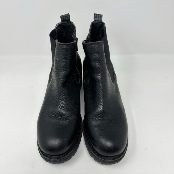 Bull Boxer Wedge Leather Ankle Boots - Picture 4 of 10